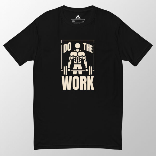 Do the Work - Men's Fitted Tee - Image 3
