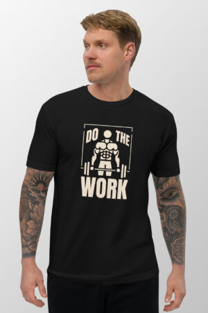 Do the Work - Men's Fitted Tee