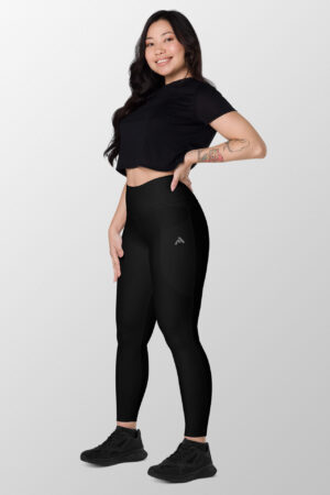 High-Rise Leggings with Pockets