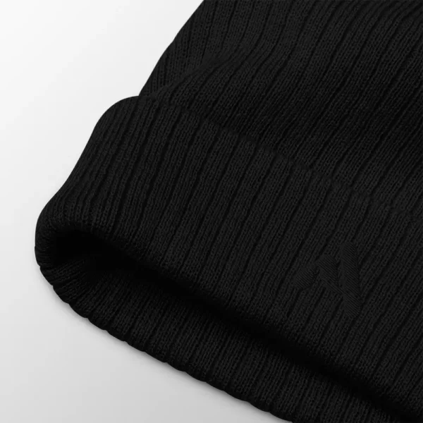 Ribbed Knit Beanie - Image 4