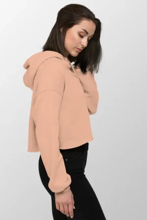 Bella+Canvas Crop Hoodie