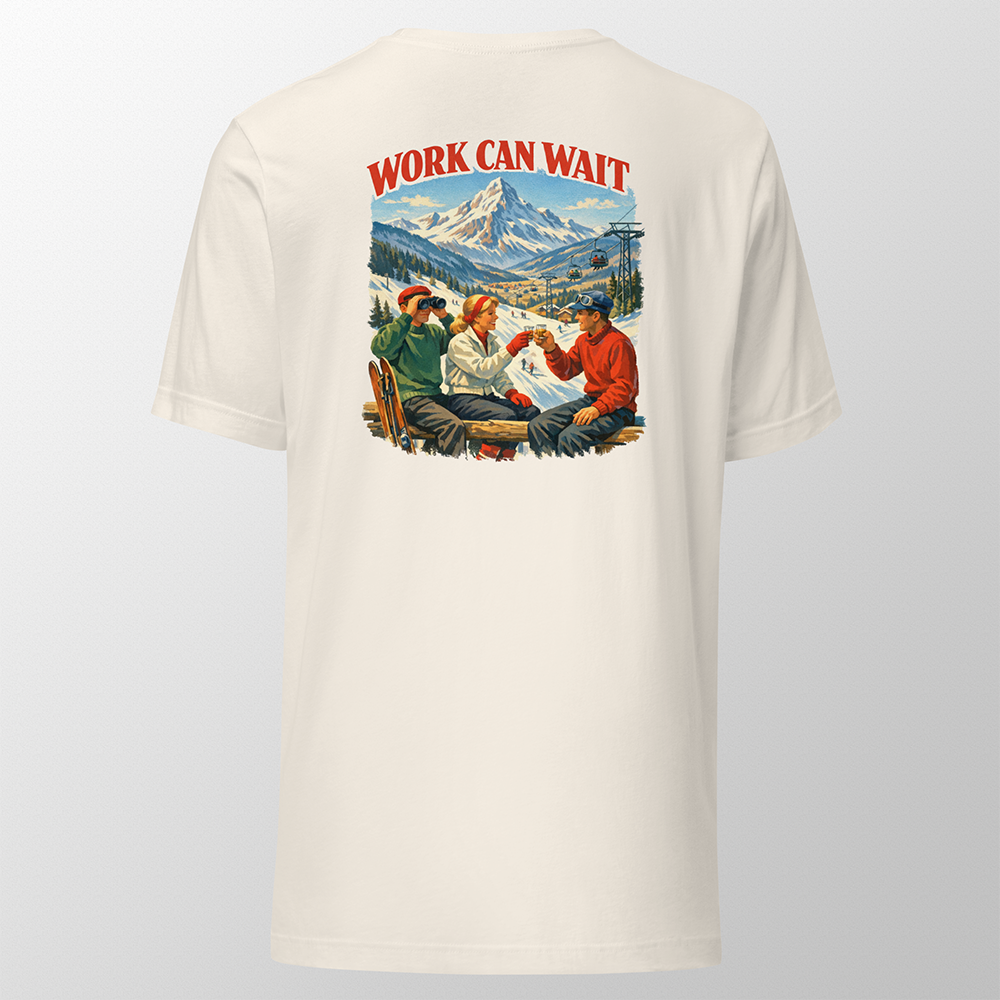 Work-Can-Wait-Vintage-Tee-Back - AddyMiRi Work Can Wait Vintage Tee Back 1