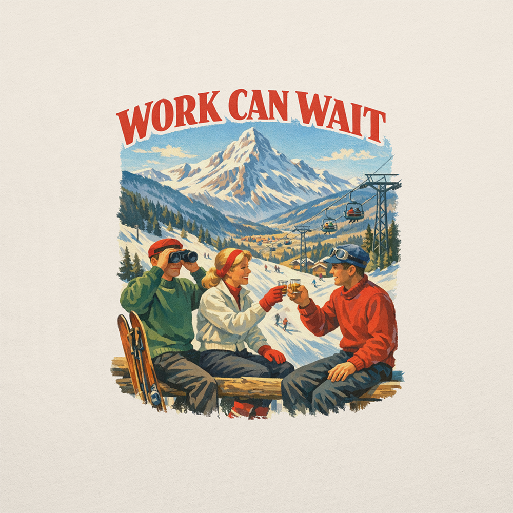 Work-Can-Wait-Vintage-Tee-Back-Zoom - AddyMiRi Work Can Wait Vintage Tee Back Zoom
